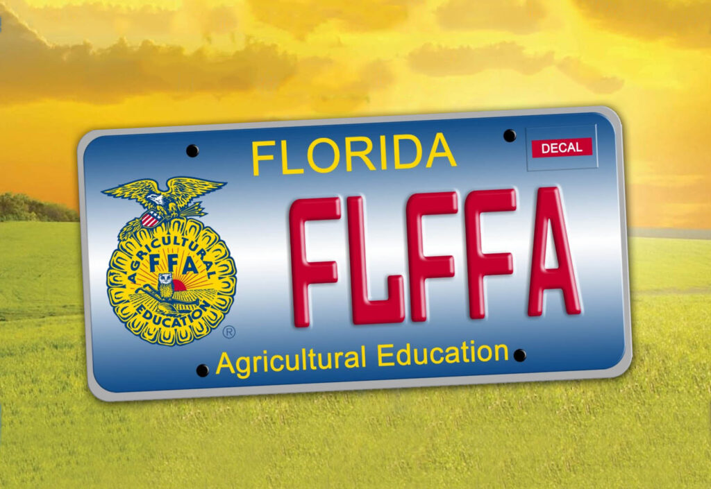 ffa florida license plate