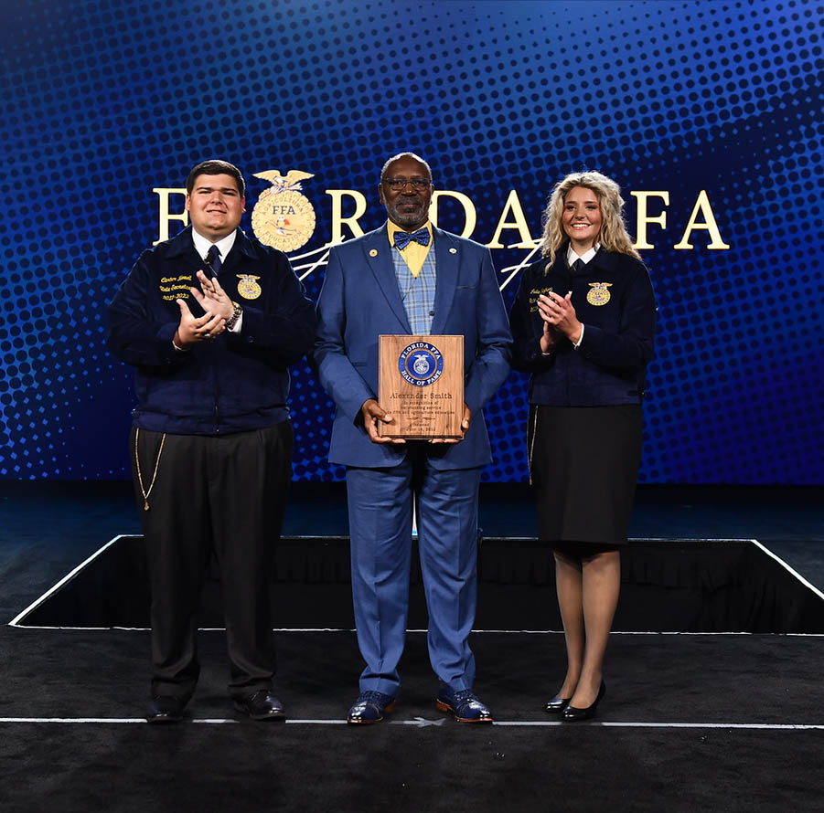 inductee into the florida ffa hall of fame