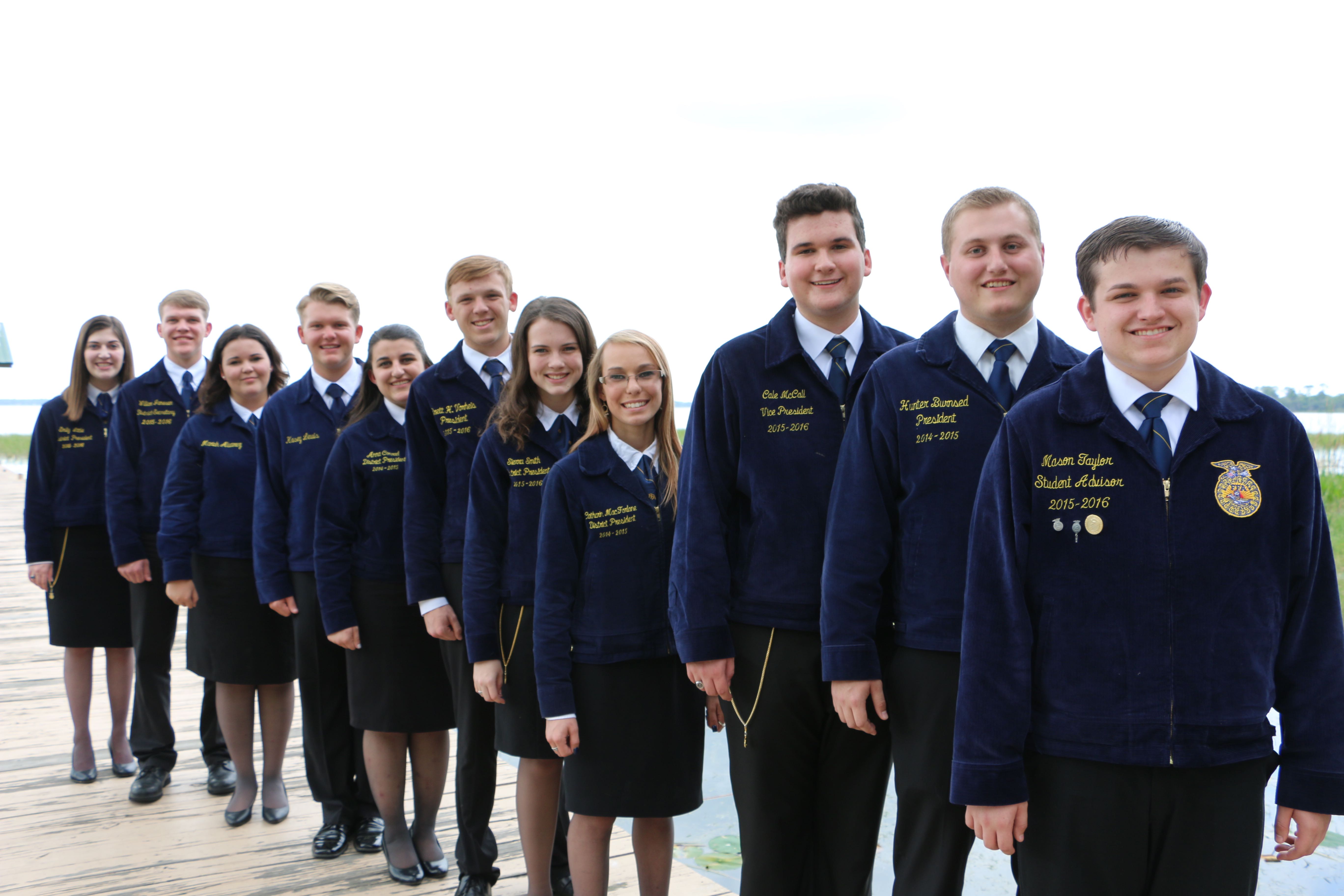 11 FFA Members Slated for 2016-17 State FFA Officer Team